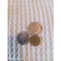 Перу 10 центаво 2003,швеция 1 крона 2008, Турция лира 2005 -48