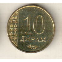 Таджикистан 10 дирам 2015