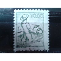 Бразилия 1977 Стандарт, работа - рыболовство 10,00