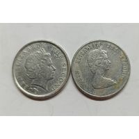 Восточные Карибы 10 центов, 1996 год.