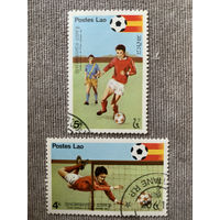 Лаос 1982. Чемпионат мира по футболу Испания-82. Марки из серии