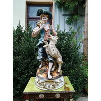 Итальянская Статуэтка Каподимонте / Capodimonte Porcelain, Середина ХХ века, ITALY