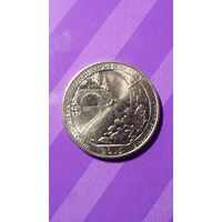 25 центов США 2015 г
