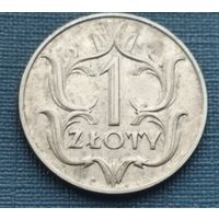 Польша 1 злотый, 1929