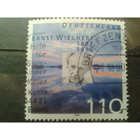Германия 2000 писатель Михель-1,1 евро гаш