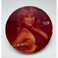 Значок SAMANTHA FOX