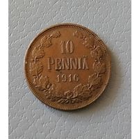 10 пенни 1916 г.