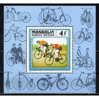 История велосипеда Монголия 1982 год 1 блок