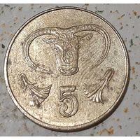 Кипр 5 центов, 2004 (9-1-20)