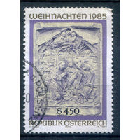 Австрия - 1985г. - Рождество - 1 марка - полная серия, гашёная [Mi 1832]. Без МЦ!