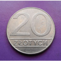 20 злотых 1989 Польша #06