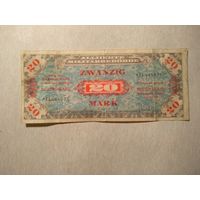 20 марок оккупация 1944 г.