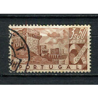 Португалия - 1916 - Замок 3,5Е - [Mi.700] - 1 марка. Гашеная.  (Лот 44Ci)