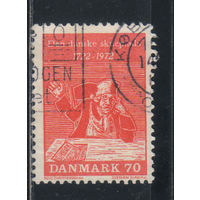 Дания 1972 250 летие первого исполнения произведений Людвига Хольберга Сцена из комедии Основатель политической партии #530
