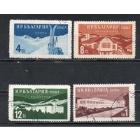 Курорты Болгария 1958 год серия из 4-х марок
