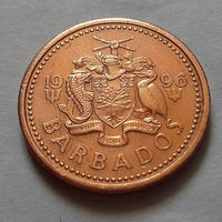 1 цент, Барбадос 1996 г.