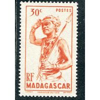 Мадагаскар. Французская колония. Воин 30с
