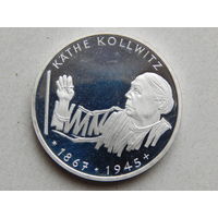 ФРГ 10 марок 1992г.Кете Кольвиц.Proof
