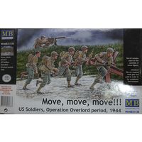 Master Box  #35130  1/35 Move, move..! US soldiers
