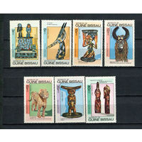 Гвинея-Бисау - 1984 - Африканское искусство - [Mi. 786-792] - полная серия - 7 марок. MNH.  (LOT Z57)