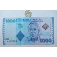 Werty71 Танзания 1000 шиллингов 2019 UNC банкнота