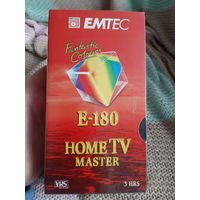 Кассета EMTEC E-180. HOME TV MASTER.