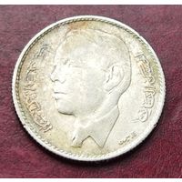 Серебро 0.720! Марокко 5 дирхамов, 1384 (1965)