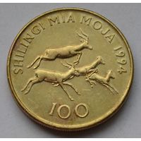 Танзания 100 шиллингов, 1994 г.