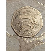 Барбадос 1 доллар 1998 года .