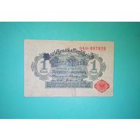 Банкнота 1 марка  Германия 1914 г.