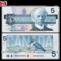 [КОПИЯ] Канада 5 долларов 1986г.