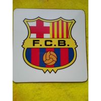 Магнит - Логотип - Футбольный Клуб - "Барселона" Каталония - Размеры: 10/10 см.