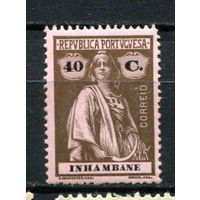Португальские колонии - Иньямбане - 1914 - Жница 40С - [Mi.84] - 1 марка. MH.  (Лот 122AR)