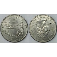 25 центов(квотер) США 2005г P, Орегон