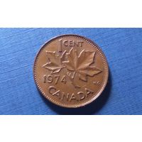 1 цент 1974. Канада.