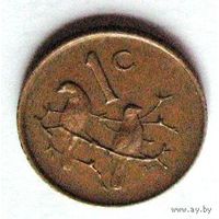 ЮАР 1 цент 1986