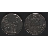 Куба km575.2 5 центаво 2006 год (f