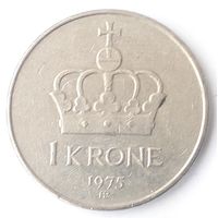 Норвегия 1 крона, 1975 (3-11-153)