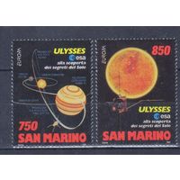 [1485] Сан-Марино 1994. Астрономия.Космос.Европа.EUROPA. СЕРИЯ MNH