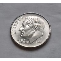 10 центов (дайм) США 2014 Р