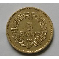 Франц. Африка 5 Фр. 1946 (20)