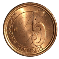 Венесуэла 5 сентимо, 2007 [UNC]