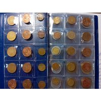 Альбом с монетами 90 штук Южная Африка Египет Коста Рика Ямайка Куба Сингапур Тринед и Тобаго Барбадос Карибы Южная Карея с рубля .