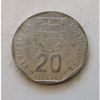 Португалия 20 эскудо, 1988