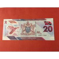 Тринидад и Тобаго 20 долларов 2019 год пресс