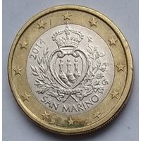 Сан-Марино 1 евро 2014 г.