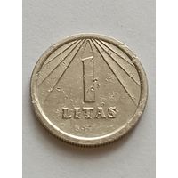 Литва. 1 лит 1991