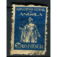 Португальские колонии - Ангола - 1929 - Почтово-налоговая марка - [Mi. 4z] - полная серия - 1 марка. Гашеная.  (Лот 107AV)