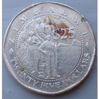 Зимбабве 25 долларов 2003. Возможен обмен