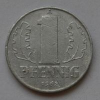 Германия - ГДР 1 пфенниг, 1962 г.